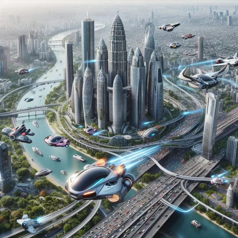 flying cars used by human for travelling