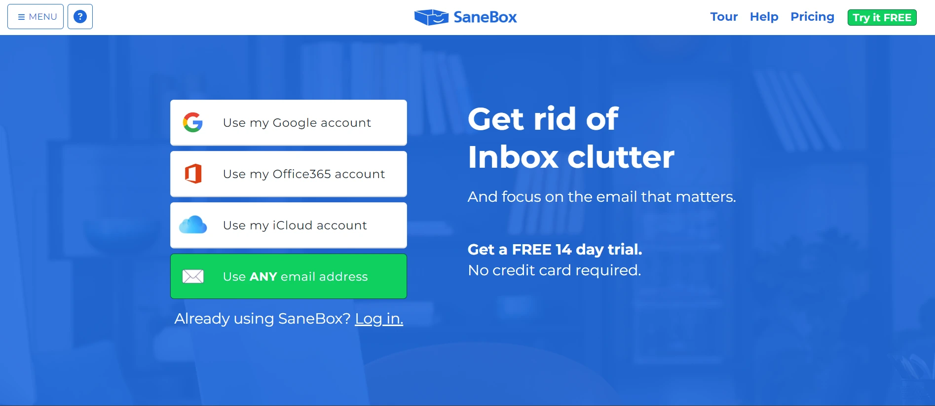 SaneBox AI used to redefine all your emails using AI