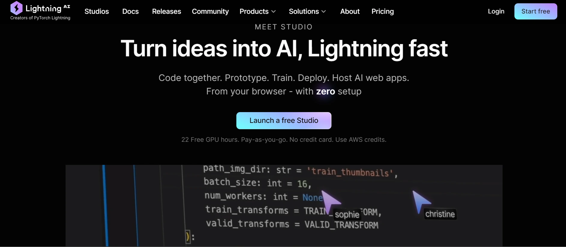 Lightning AI used to reshape code development using ai tech