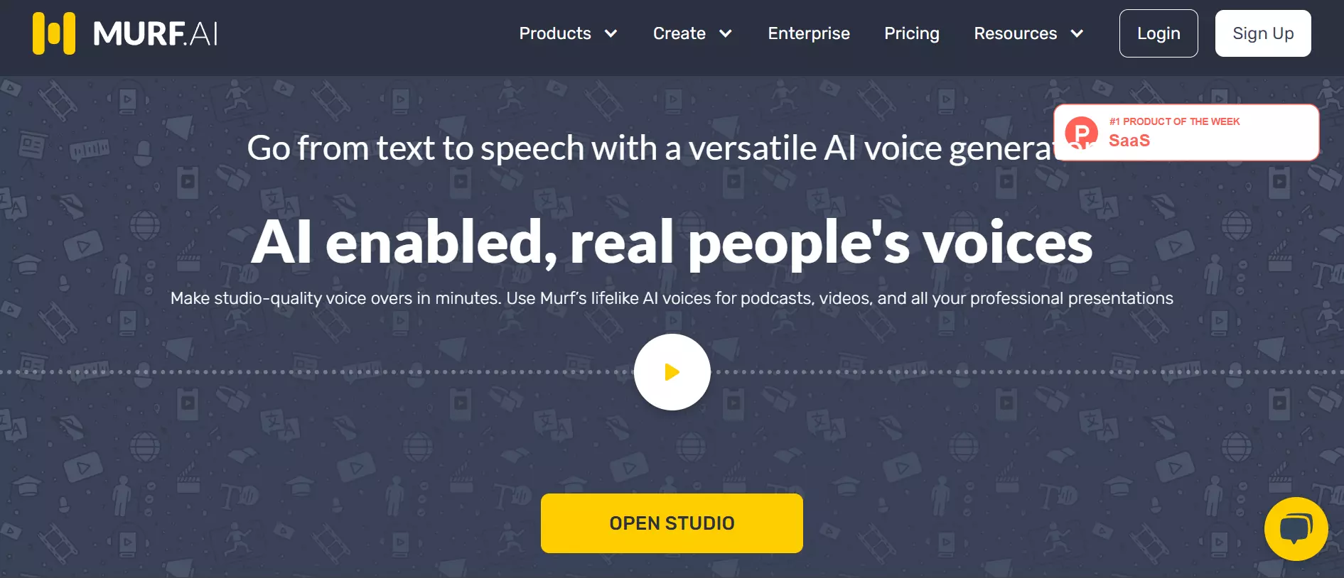 Murf AI tool used to convert text to voice with innovation